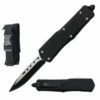 9" Black Tactical Recon OTF Combat Drop Point Blade Knife -KNIFE IMPORT Sales 10 929CBP