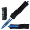 9" Blue Ghost Out Of The Front Tactical Automatic OTF Knife -KNIFE IMPORT Sales 112LBLDP20 20Copy