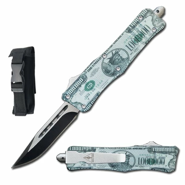 9" US Bill Out Of The Front Automatic OTF Knife 3 9" US Bill Out Of The Front Automatic OTF Knife