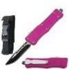 7" Street Walker Out Of The Front OTF Knife - Pink Handle -KNIFE IMPORT Sales 112SPKCP20 20Copy