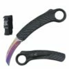 Rainbow Finish Blade Tactical Auto Karambit Dual Action OTF Knife -KNIFE IMPORT Sales 178RB