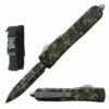 8.25" Automatic Dual Shadow Jumper Digital Camo OTF Knife -KNIFE IMPORT Sales 185DGDP