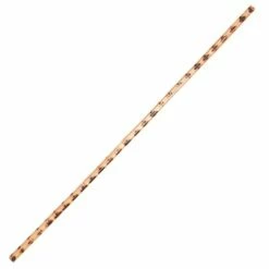 Burned Carved Rattan Bo Staff - 5 Foot