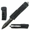 8.75" Automatic Inner Demon Dual Action Out Of The Front Knife -KNIFE IMPORT Sales 192BKDS