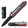 9" American Flag OTF Dual Action Automatic Knife -KNIFE IMPORT Sales 194RSTCS