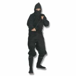 Black Ninja Uniform - Large
