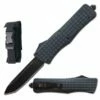 9" Black Matrix Out Of The Front OTF Automatic Knife -KNIFE IMPORT Sales 204BK