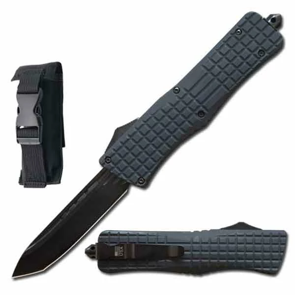 9" Black Matrix Out Of The Front OTF Automatic Knife 3 9" Black Matrix Out Of The Front OTF Automatic Knife