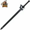 SAO Kiritos Elucidator Anime Foam Sword LARP Cosplay -KNIFE IMPORT Sales 2I3SI15506