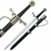 Crusader Reeve's Medieval Crusader Sword With Scabbard 2 Crusader Reeve's Medieval Crusader Sword With Scabbard -KNIFE IMPORT Sales 4K2SI16910