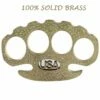 USA Initial 100% Pure Brass Knuckle Paper Weight Accessory 1 USA Initial 100% Pure Brass Knuckle Paper Weight Accessory -KNIFE IMPORT Sales 6A1 BN2847