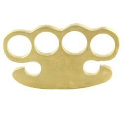 Genuine 100% Solid Brass Knuckle Novelty Paper Weight