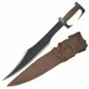 300 Spartan Sword Black -KNIFE IMPORT Sales DB300B.1