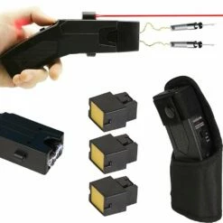Rechargeable Safety Remote Electric Shock Stun Gun Self Defense Remote Distance Shock