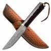 Hunting Knife Full Tang Fixed Blade Knife Damascus Blade -KNIFE IMPORT Sales ER 200 24DM