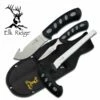 3 Piece Elk Ridge Hunting Knife Set With Sheath -KNIFE IMPORT Sales ER252