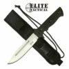 Elite Tactical Bowie Knife12 Inch Fixed Blade Knife Micarta Handle -KNIFE IMPORT Sales ET 1017