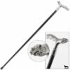 36" John Snow Wolf Gentlemen Walking Cane Stick With Grip -KNIFE IMPORT Sales FL20417 1 1