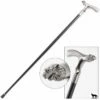 36" John Snow Wolf Steel Metal Gentlemen Walking Cane Stick -KNIFE IMPORT Sales FL20417 1