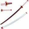 40" ABS Plastic Blade Mitsuri Kanroji Nichirin Katana Sword Demon Anime -KNIFE IMPORT Sales FL21525L 1