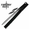 28" Ninja Sword With 6" Kunai Throwers Set - Rough Finish -KNIFE IMPORT Sales FM644D