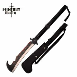 Fantasy Master 27.5 Inch Short Sword Blood Splatter Gut Hook Blade