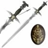 33.5" Double Dragon Evolution Sword With Mini Knife -KNIFE IMPORT Sales HK26078.1