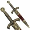 Medieval King Arthur Dagger Short Sword With Scabbard -KNIFE IMPORT Sales HK863B31
