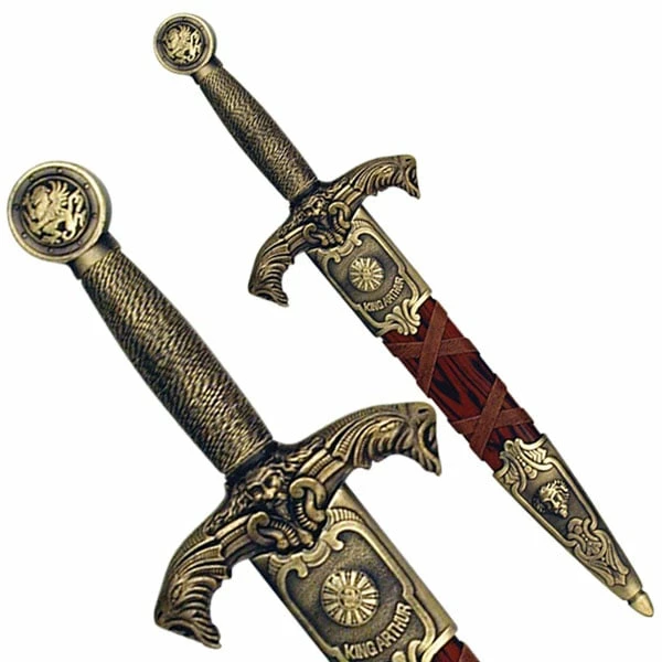Medieval King Arthur Dagger Short Sword With Scabbard 3 Medieval King Arthur Dagger Short Sword With Scabbard