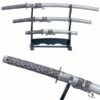 Decorative Samurai Sword Set - Silver And Grey -KNIFE IMPORT Sales JBLW4.1