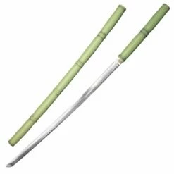 Bamboo Stick Sword - Green Finish
