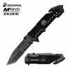 MTech USA Marines Tactical Spring Assisted Knife Stone Wash -KNIFE IMPORT Sales MA1052SW