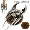Skull Claw Knife With 6 Blades - Plaque 1 Skull Claw Knife With 6 Blades - Plaque -KNIFE IMPORT Sales MC2091