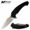 8 Inch Manual Pocket Knife Black Aluminum Handle -KNIFE IMPORT Sales MT 1063BK