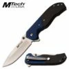 Pocket Knife Manual Folding 4.75 Inch Black Blue Handle -KNIFE IMPORT Sales MT 1066BL