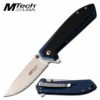 Pocket Knife Frame Lock System 4.75 Inch Black Blue Handle -KNIFE IMPORT Sales MT 1068BL