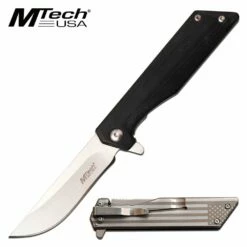 Mtech 7 Inch Manual Folding Pocket Knife USA Flag Handle