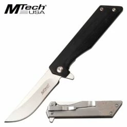 Mtech 7 Inch Manual Folding Pocket Knife Snake Handle