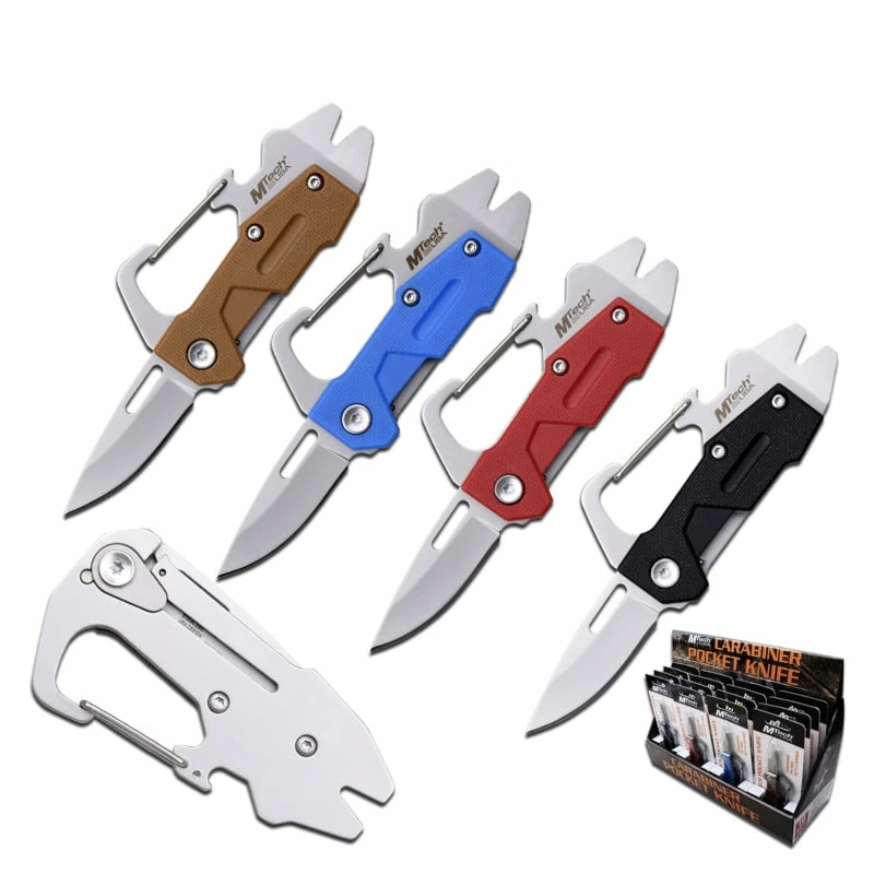 Mtech Manual Folding Utility Pocket Knife | 16 Pieces In POP Box 3 Mtech Manual Folding Utility Pocket Knife | 16 Pieces In POP Box