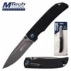 Jumbo Mtech Folding Knife 8.25 Inch Pocket Knife G10 Handle In Clamshell -KNIFE IMPORT Sales MTE FDR011 BK