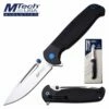 Pocket Knife By Mtech Knives 8.25 Inch Folding Knife In Clamshell -KNIFE IMPORT Sales MTE FDR012 BK