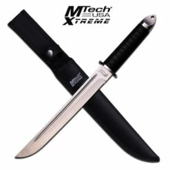 Mtech USA Xtreme 16.5 Inch Tactical Fixed Blade Knife - Satin Finish Blade