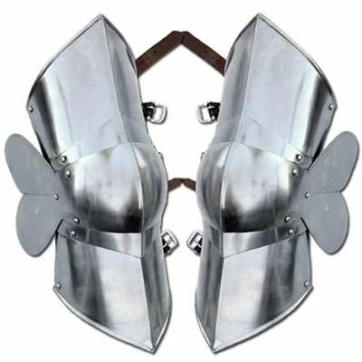 Authentic Battle Ready Greaves Leg Armor Adult Size 16 Guage 3 Authentic Battle Ready Greaves Leg Armor Adult Size 16 Guage