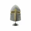 Decorative Knights Templar Sugar Loaf Helmet With Stand 1 Decorative Knights Templar Sugar Loaf Helmet With Stand -KNIFE IMPORT Sales PK501 KNIGHTS TEMPLAR SUGARLOAF HELMET 1