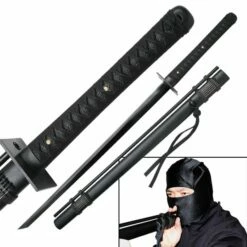 Ninja Sword With Attached Blowgun - 41 Inch Overall