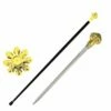 Golden Crown Knob Walking Cane Sword -KNIFE IMPORT Sales SH SI17431 GD 1