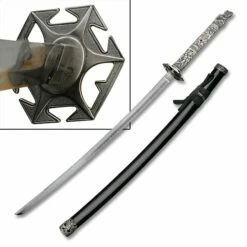 1st Generation Highlander Steel Katana Dragon Sword