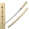 Shirasaya Samurai Sword - Natural With Inscription -KNIFE IMPORT Sales SW346W