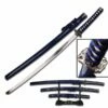 3 Piece Dragon Samurai Katana Sword Set - Blue And Black 2 3 Piece Dragon Samurai Katana Sword Set - Blue And Black -KNIFE IMPORT Sales SW68LBL4
