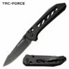 Tac Force Pocket Knife With Rapid Lock Manual Folding Knife Black Blade 1 Tac Force Pocket Knife With Rapid Lock Manual Folding Knife Black Blade -KNIFE IMPORT Sales TF 1035BK